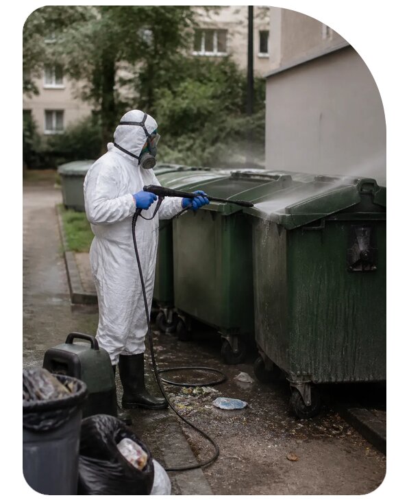 Дезинфекция мусорных контейнеров в Тихорецке по цене от 1031 р. | Сенат-Тхр
